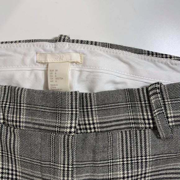 H&M Grey Plaid Pants - Picture 3 of 3